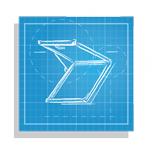 gezeichnetes icon mit offenem Fenster drauf